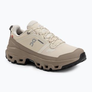 Buty turystyczne męskie On Cloudrock Low Waterproof earth/black