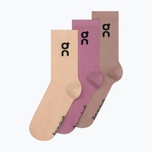 Skarpety On Logo High 3 pack sherbet/rhodonite