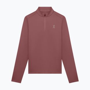 Bluza do biegania damska On Core 1/4 Zip barberry