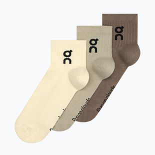 Skarpety On Logo Sock Mid 3 pack hare/brume