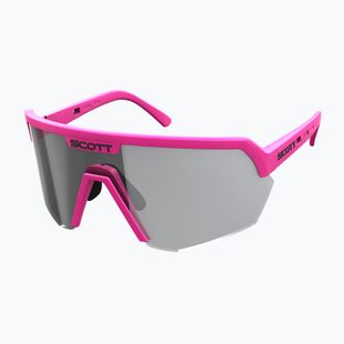 Okulary przeciwsłoneczne SCOTT Sport Shield LS acid pink/grey light sensitive