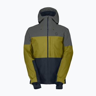 Kurtka narciarska męska SCOTT Ultimate Dryo 10 shadow grey/meadow green
