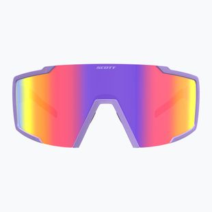 Okulary przeciwsłoneczne SCOTT Shield Compact swish purple/teal chrome