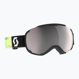 Gogle narciarskie SCOTT Faze II black/neon yellow/amp silver chrome