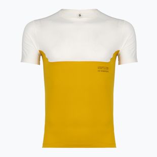Koszulka do biegania męska SCOTT Endurance Tech white/sundial yellow
