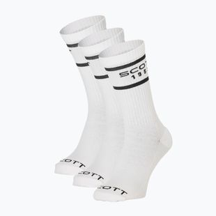 Skarpety SCOTT Retro Casual Crew 3 pary white/black