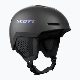 Kask narciarski SCOTT Track granite black/holo silver