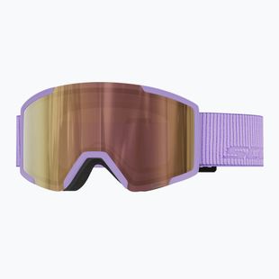 Gogle narciarskie SCOTT Shield LS sherbet purple/amp ls cinnamon chrome