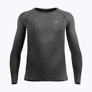 Bluza termoaktywna męska ODLO Performance Warm Blackcomb Bl Top Crew Neck black