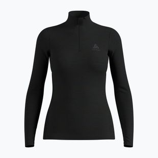 Bluza termoaktywna damska ODLO Merino 200 Bl Top Turtle Neck black