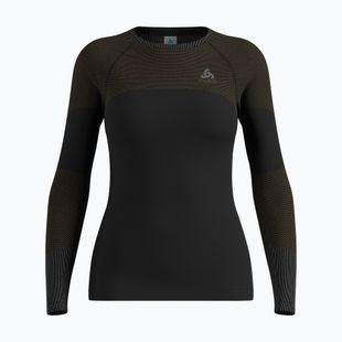 Bluza termoaktywna damska ODLO Fundamentals Performance Warm Bl Top Crew Neck black