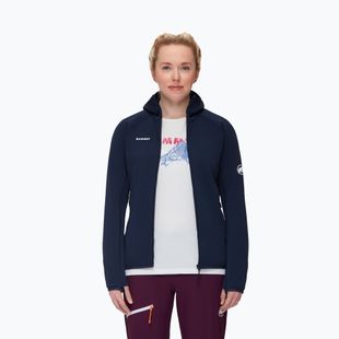 Bluza trekkingowa damska Mammut Aconcagua ML Hooded Jacket Women marine