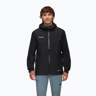 Kurtka przeciwdeszczowa męska Mammut Treeline HS Hooded black