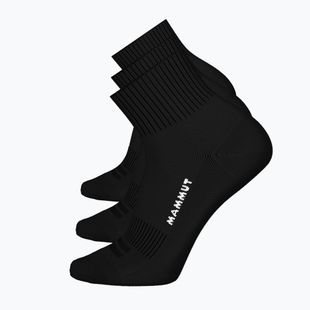 Skarpety Mammut Everyday Quarter 3 pary black/black/black