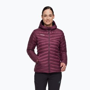 Kurtka ocieplana damska Mammut Albula IN Hooded vin/black