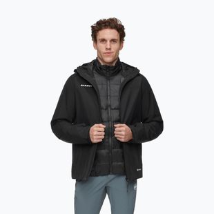 Kurtka 3w1 męska Mammut Treeline 3 in 1 HS Hooded Jacket Men black/black