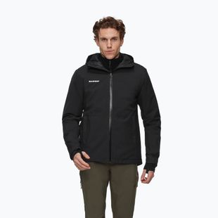 Kurtka przeciwdeszczowa męska Mammut Linard HS Thermo Hooded Jacket Men black