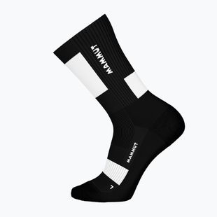 Skarpety Mammut Mountaineering Lightweight Merino Crew black/white