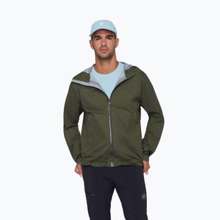 Kurtka przeciwwiatrowa męska Mammut Ducan HS Hooded dark mesh