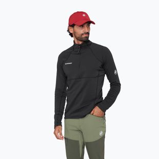 Bluza męska Mammut Taiss ML Half Zip Pull black