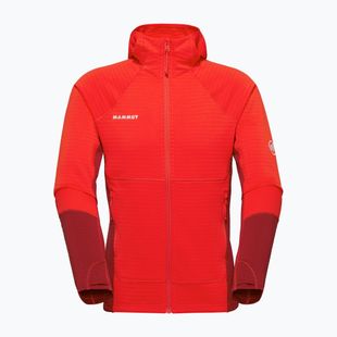 Bluza męska Mammut Taiss ML Hooded mammut red/dark mammut