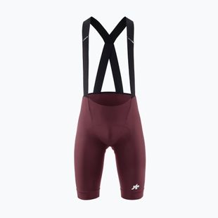 Spodenki rowerowe męskie ASSOS Mille GT S11 Bib Shorts burgundy red