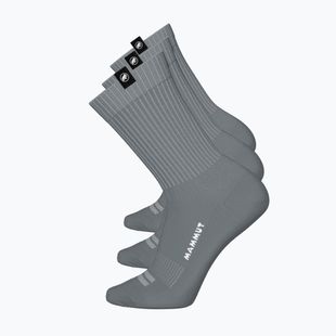 Skarpety Mammut Everyday Crew 3 pary black/strata/white