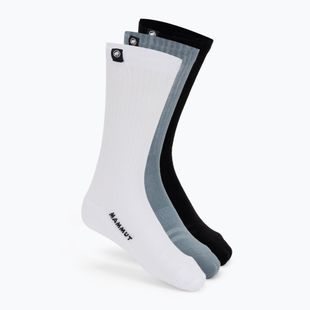 Skarpety Mammut Everyday Crew 3 pary black/strata/white