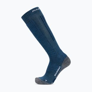 Skarpety Mammut Ski Mountaineering Merino Knee tschiel/white