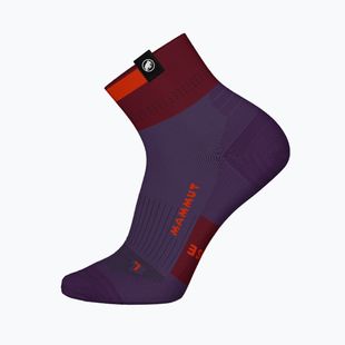 Skarpety Mammut Hiking Merino Quarter Socks paloja/dark mammut red