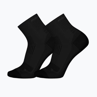 Skarpety Mammut Multisport Quarter Socks 2 pack black/black