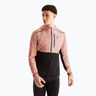 Kurtka do biegania męska On Weather Lumos woodrose/black