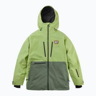 Kurtka snowboardowa męska ThirtyTwo TM Recycled Patch X Grenier moss