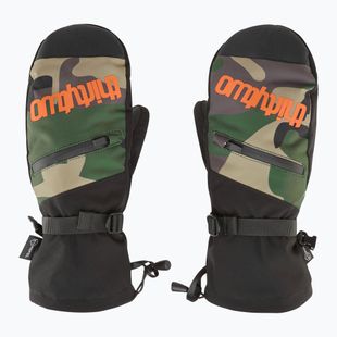 Rękawice snowboardowe dziecięce ThirtyTwo Corp Mitt black/orange