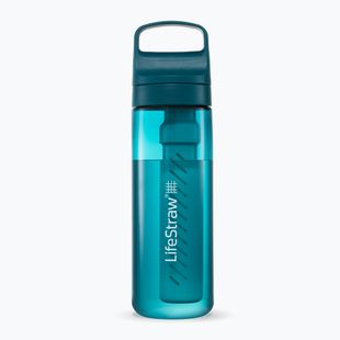 Butelka turystyczna Lifestraw Go 2.0 z filtrem 650 ml laguna teal