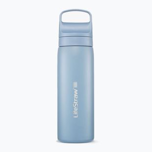 Butelka turystyczna LifeStraw Go 2.0 Steel z filtrem 500 ml icelandic blue