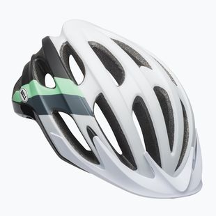 Kask rowerowy Bell Drifter matte gloss white black/mint