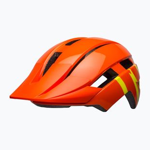 Kask rowerowy dziecięcy Bell Sidetrack II Integrated Mips Jr orange/yellow