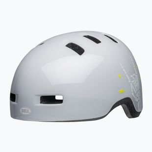 Kask rowerowy dziecięcy Bell Lil Ripper Jr white corna