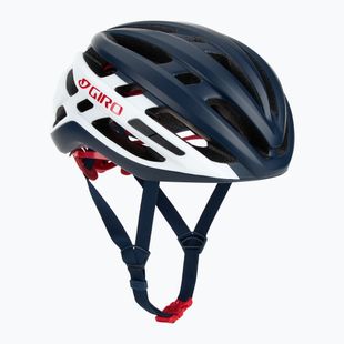 Kask rowerowy Giro Agilis Integrated MIPS matte midnight white/red