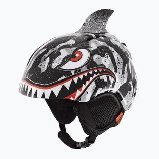 Kask narciarski dziecięcy Giro Launch Plus Jr black/grey tiger shark