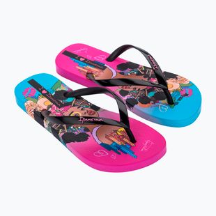 Japonki damskie Ipanema Graffiti V pink/black/blue