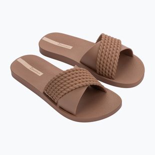 Klapki damskie Ipanema Street II brown/brown/beige