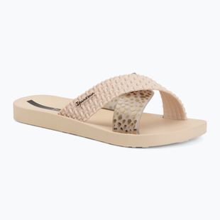 Klapki damskie Ipanema Sense Slide beige/beige/black