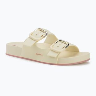 Klapki damskie Ipanema Shore beige/beige/pink