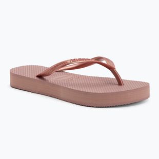 Japonki damskie Havaianas Slim Platform crocus rose