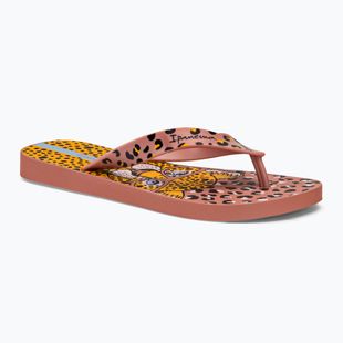 Japonki dziecięce Ipanema Safari Fun Kids pink/yellow/brown