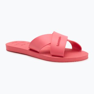 Klapki damskie Havaianas Aqua pink porcelain