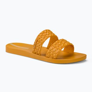 Klapki damskie Ipanema Renda II yellow/glitter caramel
