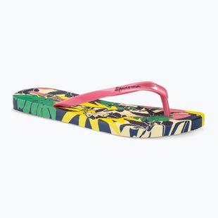 Japonki damskie Ipanema Graffiti III yellow/pink